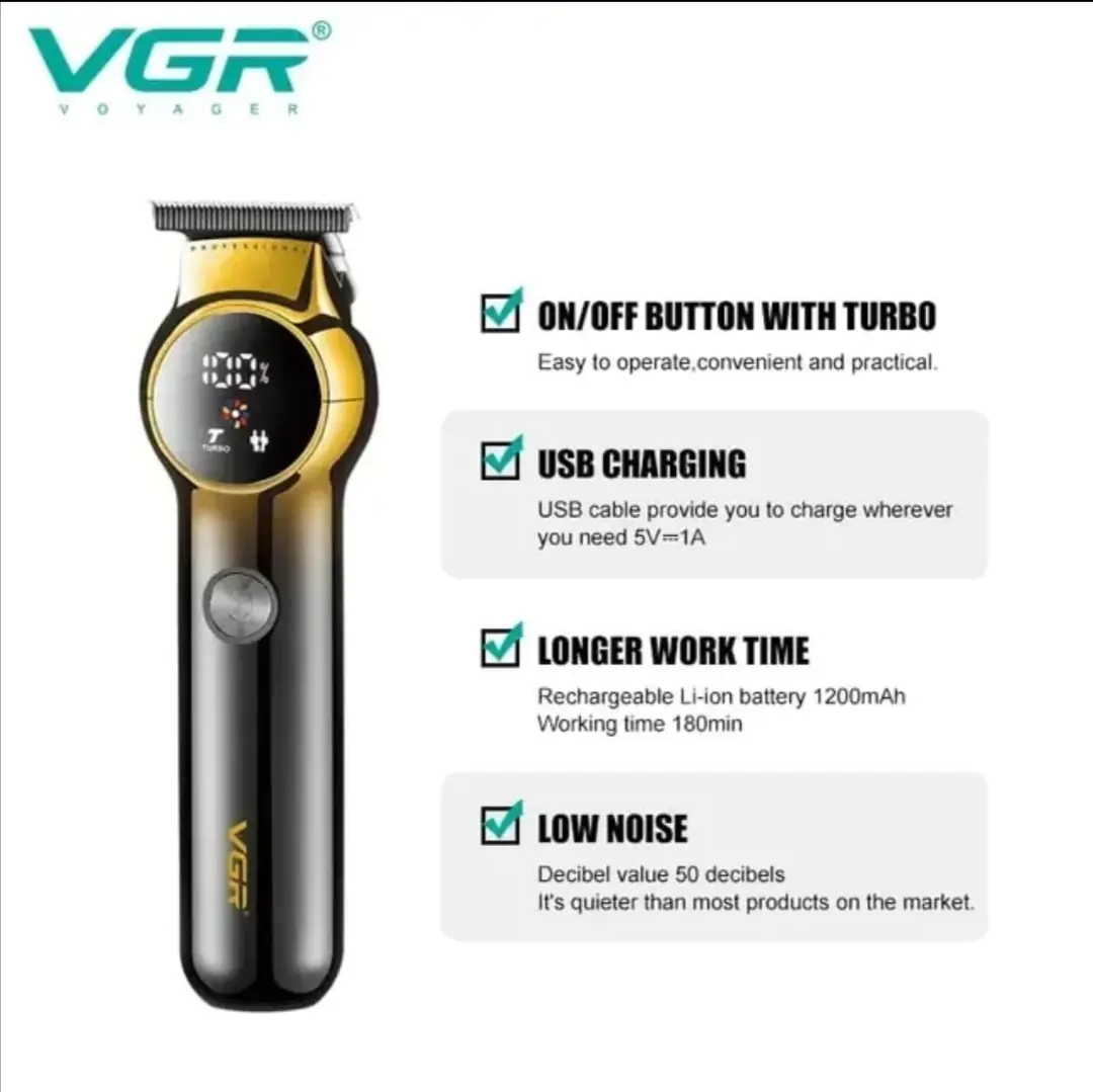 VJR model 989 hair and face shaver