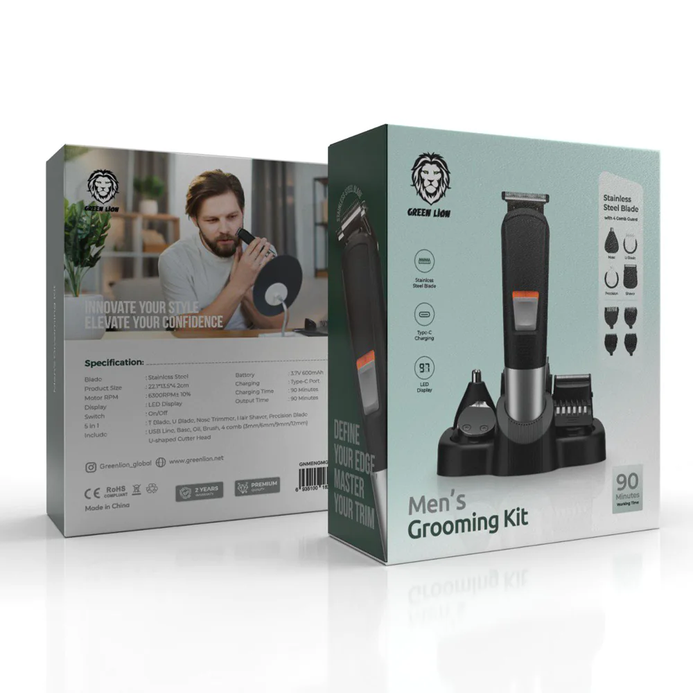 Green Lion Grooming Kit Shaver