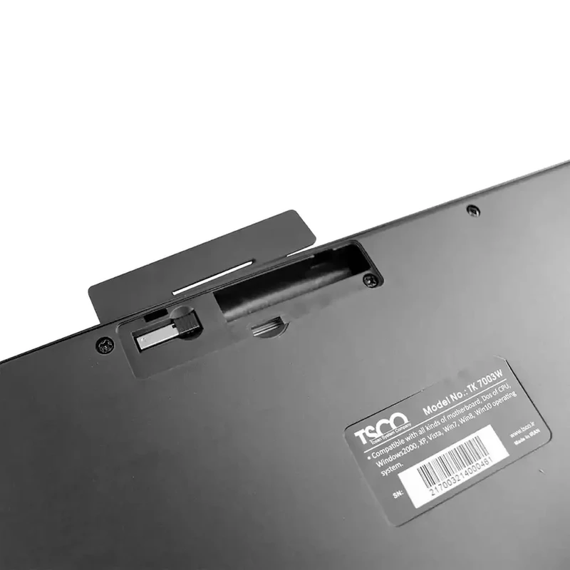 کیبورد بی سیم تسکو مدل TK7003W