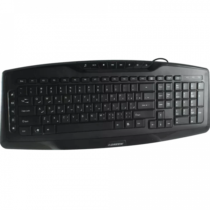 GREEN GK501 Official Multimedia Keyboard