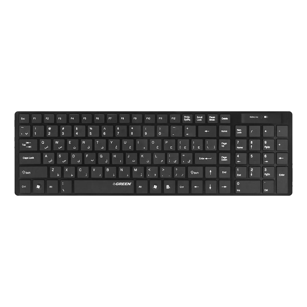 GREEN GK101W Slim Wireless Keyboard