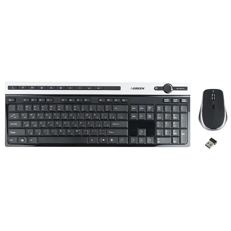Green GKM-505W Wireless Keyboard + Mouse