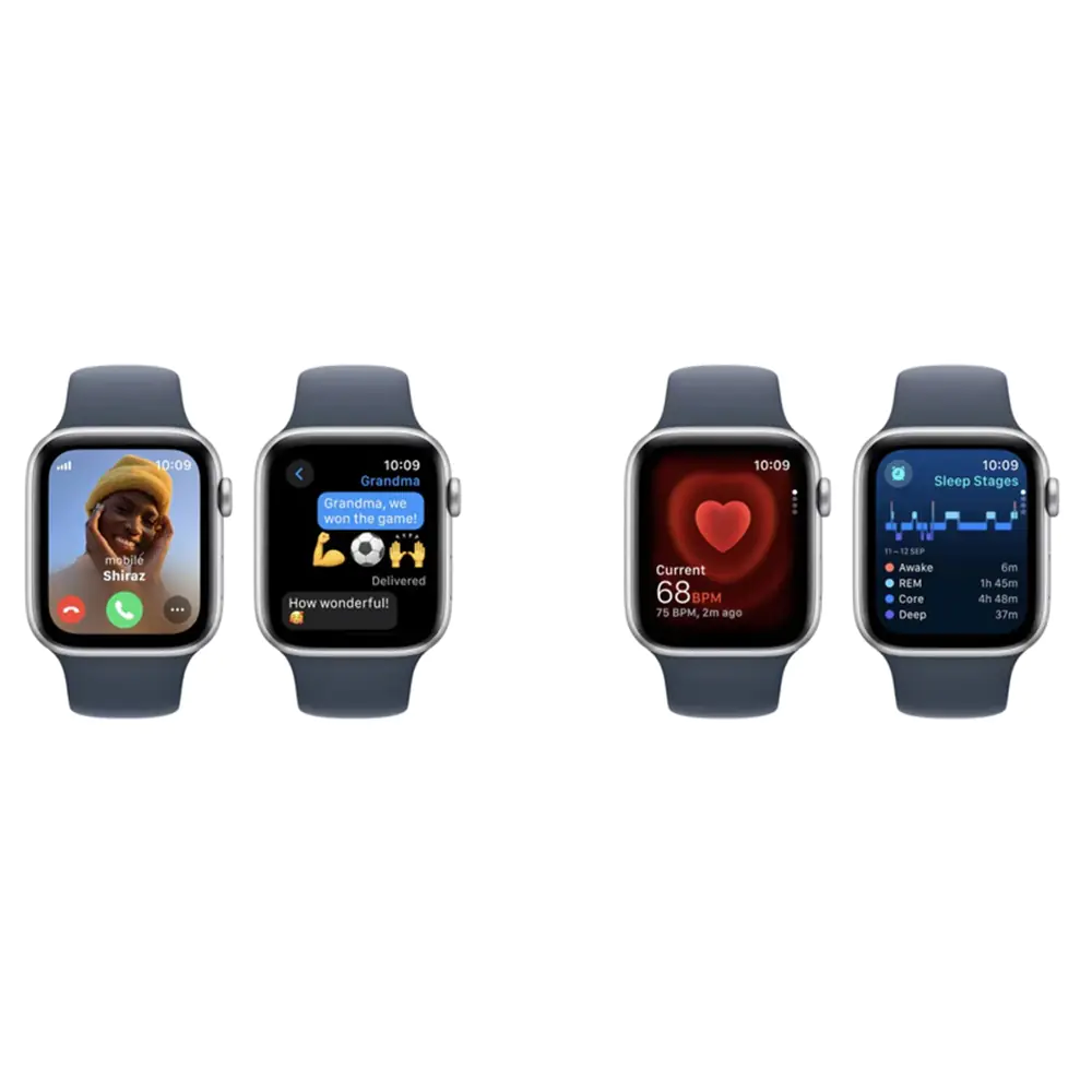 Apple Watch SE Gen2 2023 40mm Aluminum Silicone Sport Band