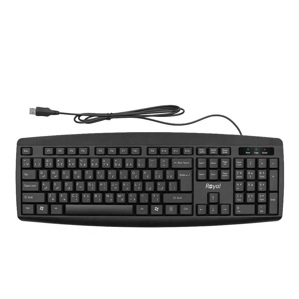 Royal RK-315 Wired Keyboard