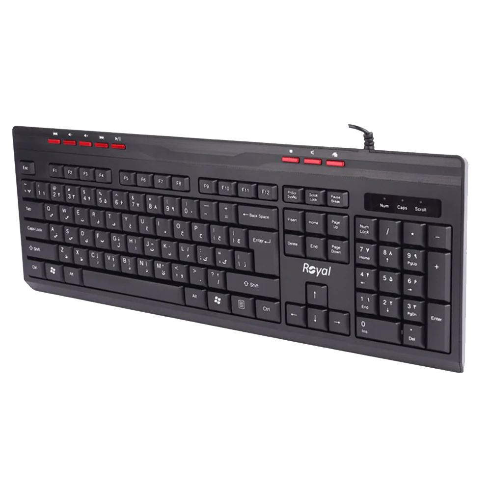 Royal RK-325 Wired Keyboard