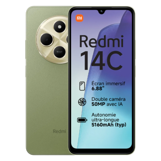 گوشی موبایل شیائومی مدل Redmi 14C ظرفیت 128 گیگابایت و رم 6 گیگابایت
