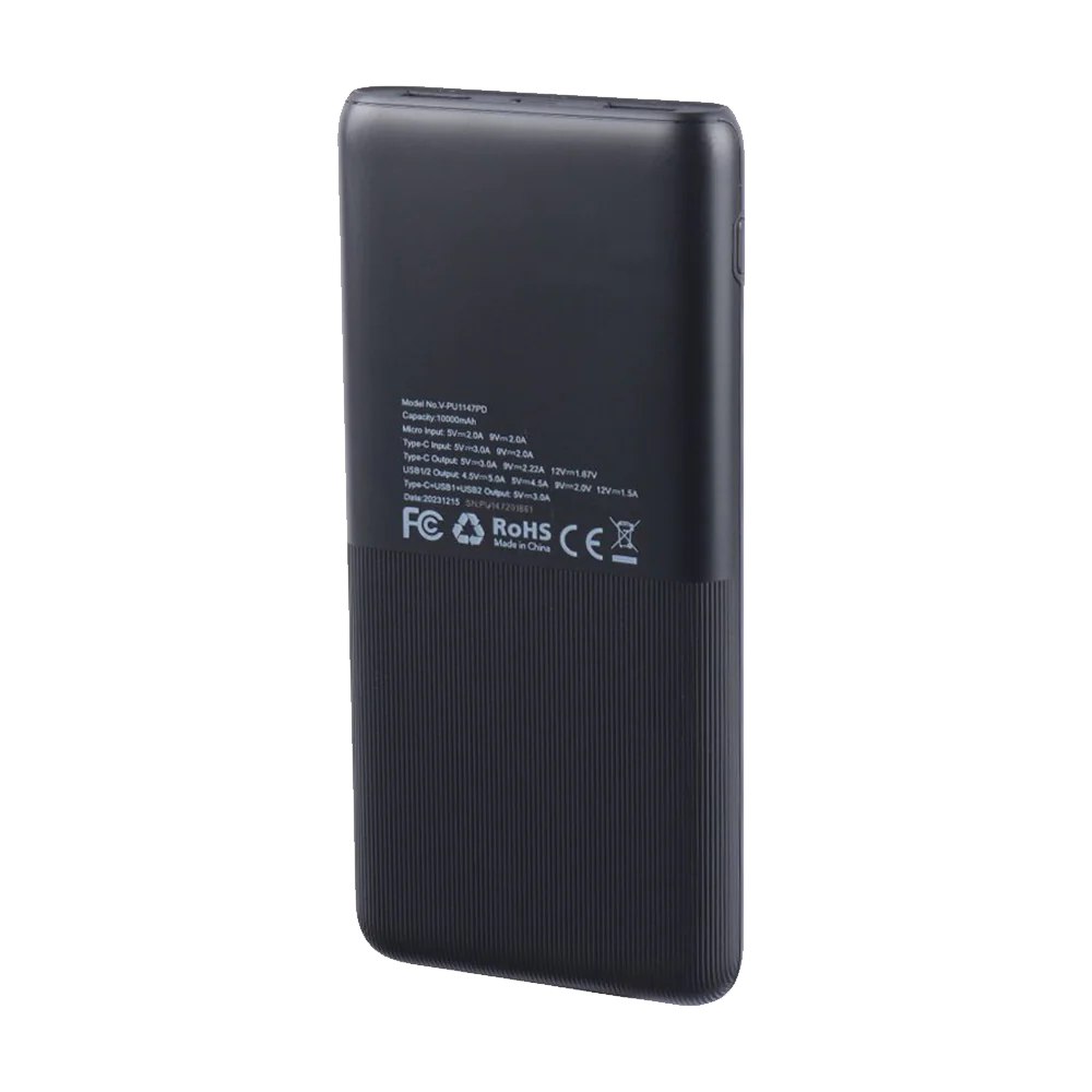 Verity V-PU147PD QC3.0 PD 22.5W 10000mAh Power Bank