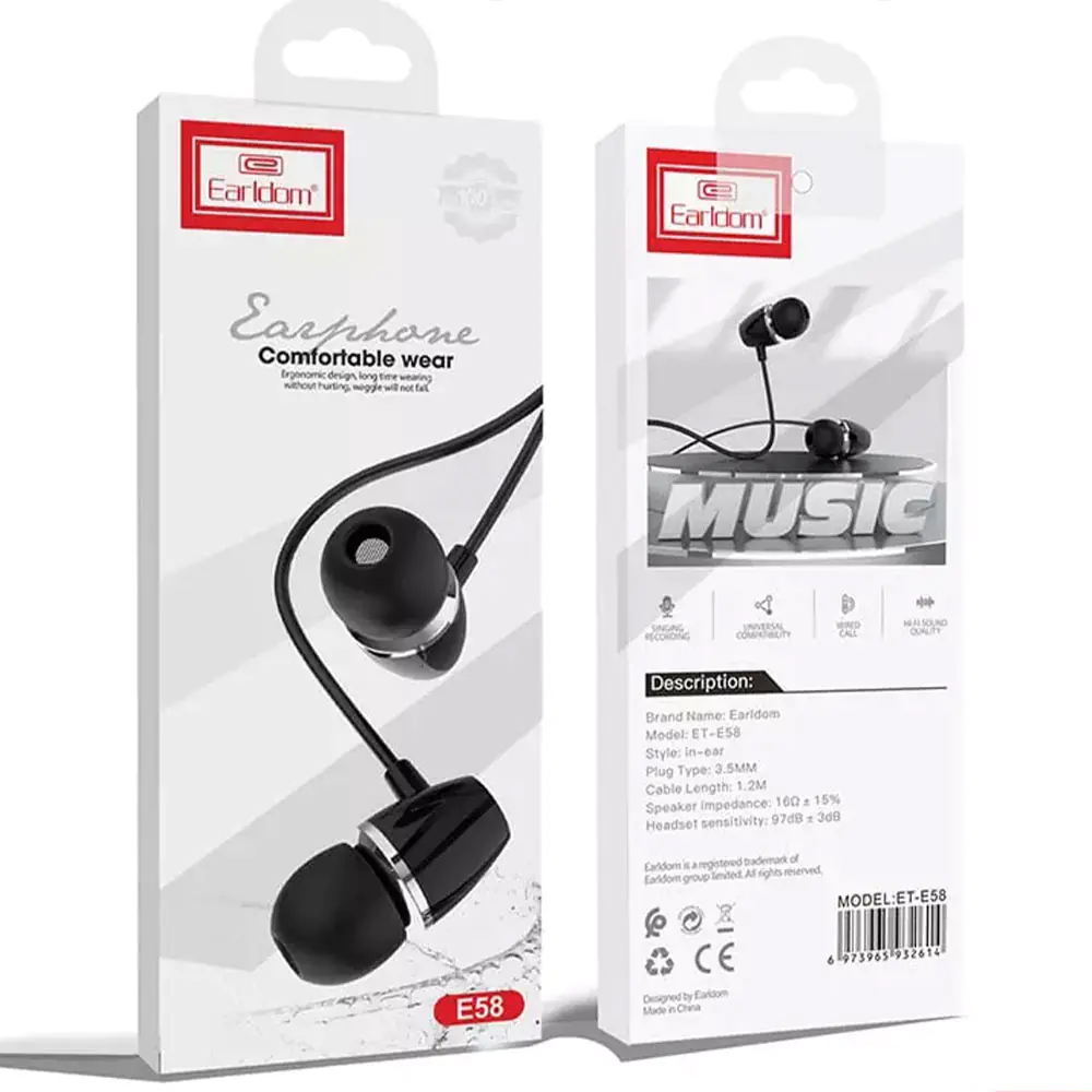 Earldom ET-E58 3.5mm headphone