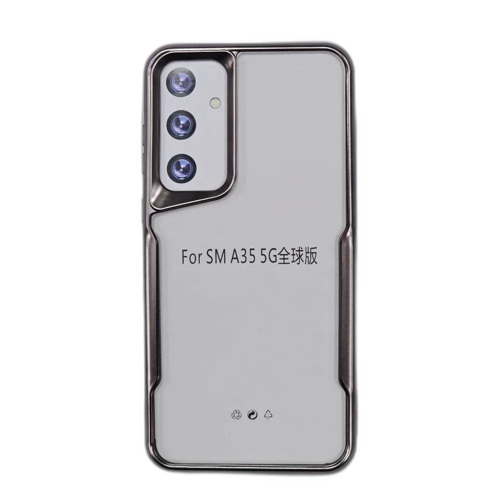 case-titanium-round-transparent-jelly-suitable-for-galaxy-a35