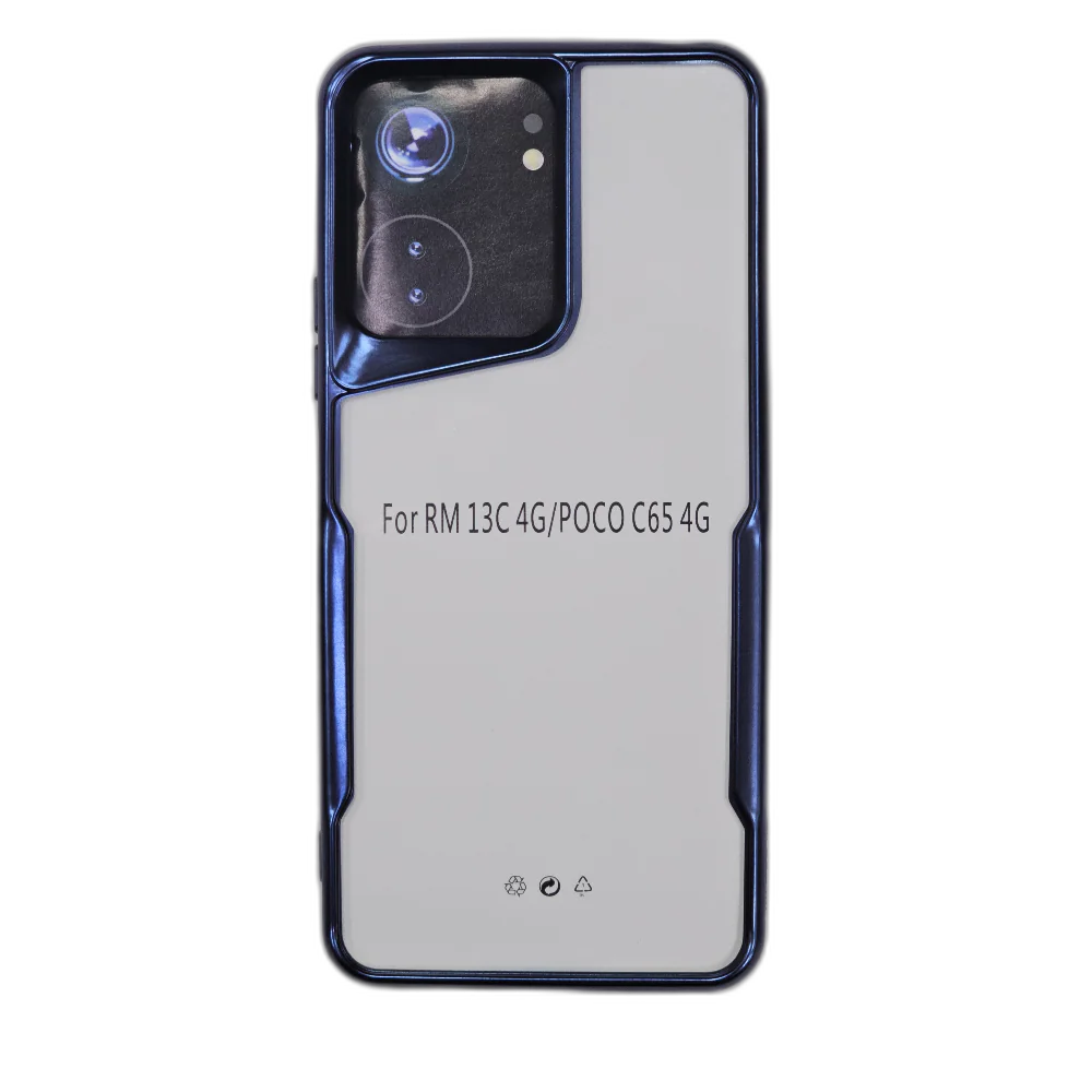 case-titanium-round-transparent-jelly-suitable-for-xiaomi-redmi-13c