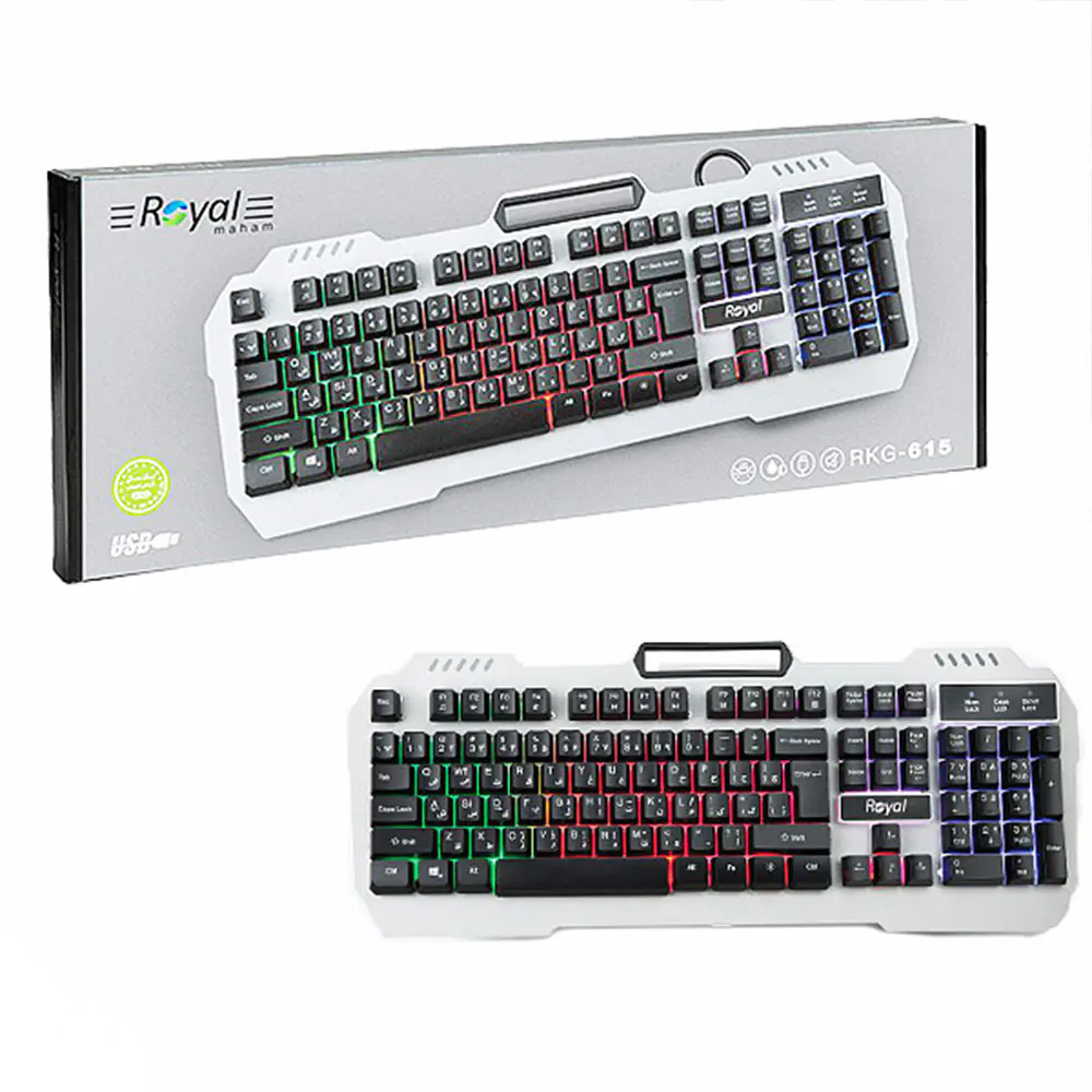 Royal Gaming Keyboard Model RKG-615