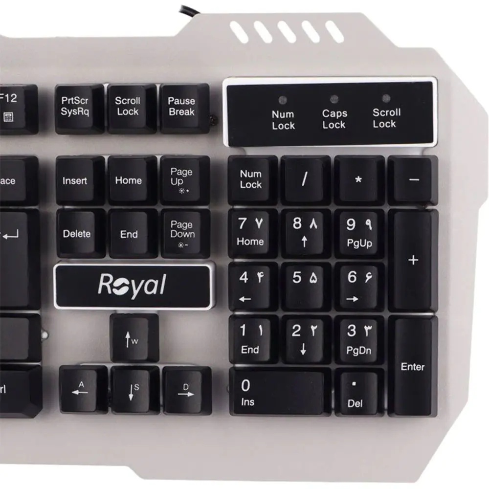 Royal Gaming Keyboard Model RKG-615