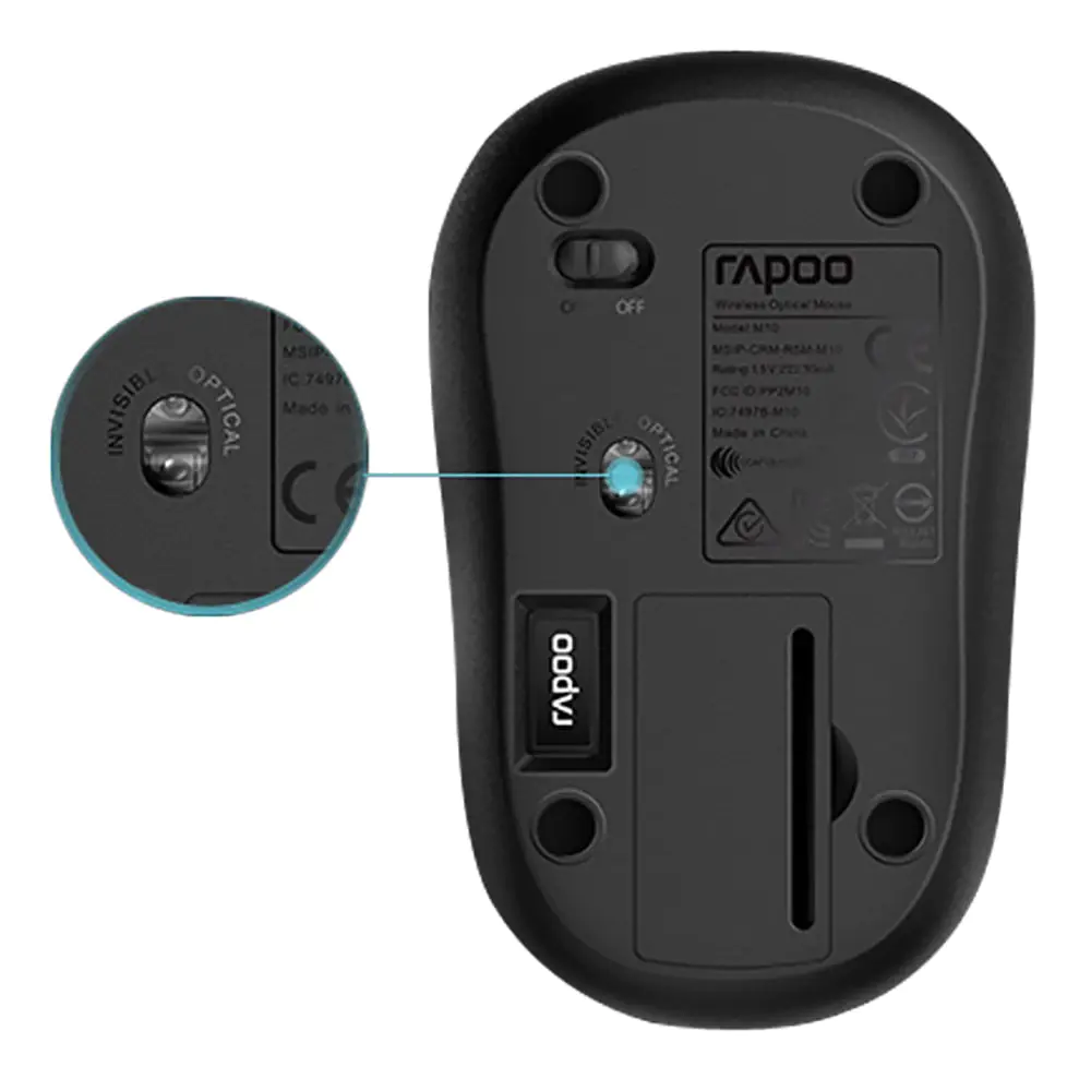 Rapoo M10 Plus Wireless Mouse