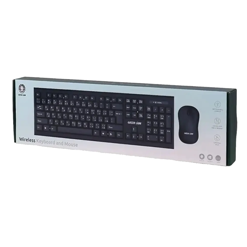 Green lion GNWS24GKEYM Wireless Mouse And Keyboard