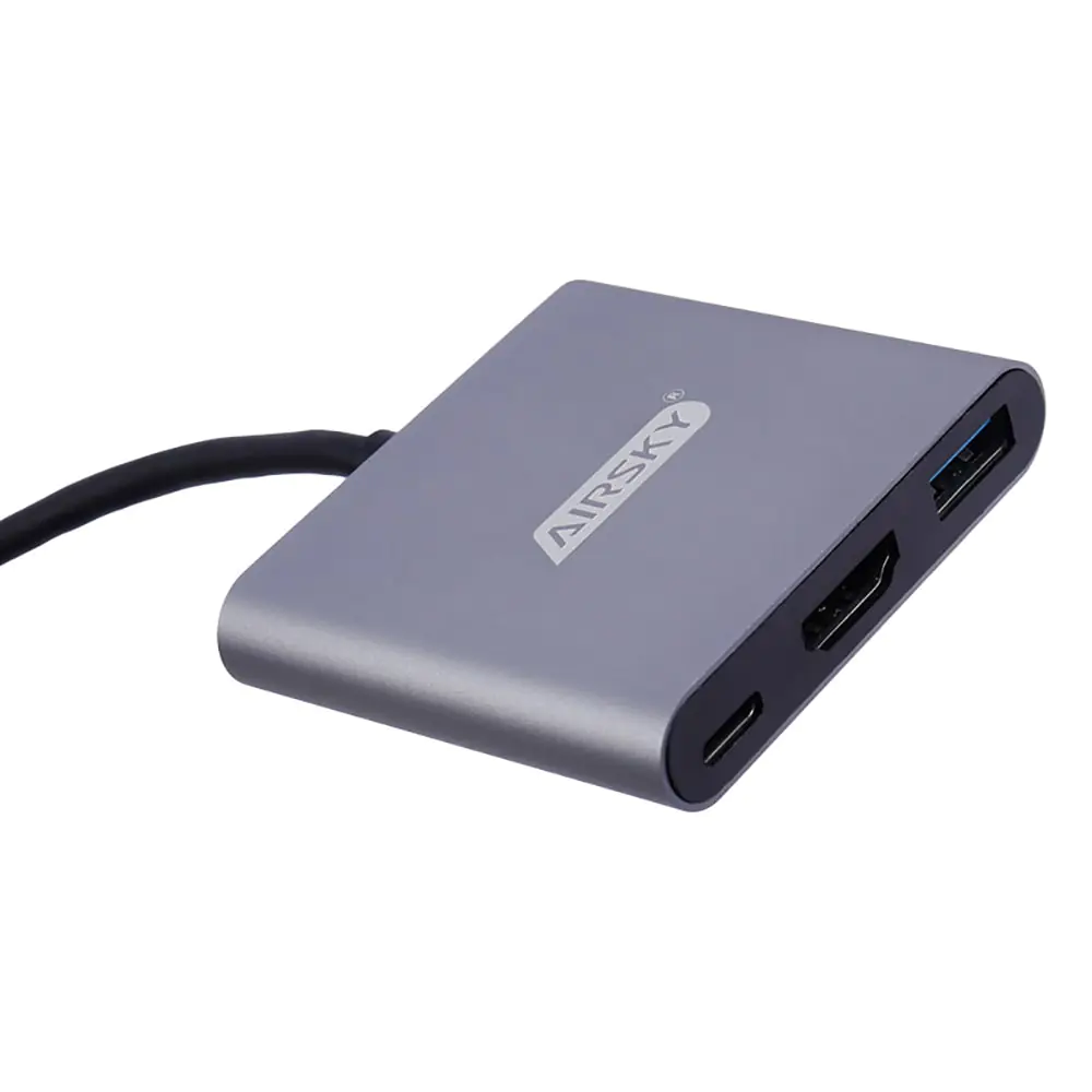 Ifortech Airsky HC-04A Type-C to HDMI/USB3.0/Type-C Adapter