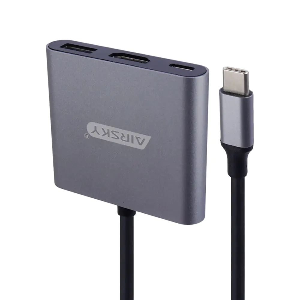 Ifortech Airsky HC-04A Type-C to HDMI/USB3.0/Type-C Adapter