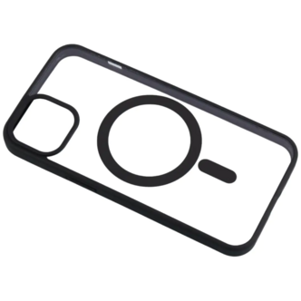 قاب PC شفاف دور رنگی مگ سیف iPhone 13