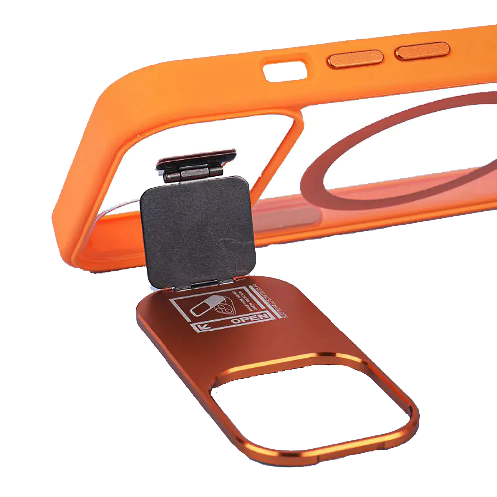iPhone 13 / 14 Metal Stand Case Cover Case