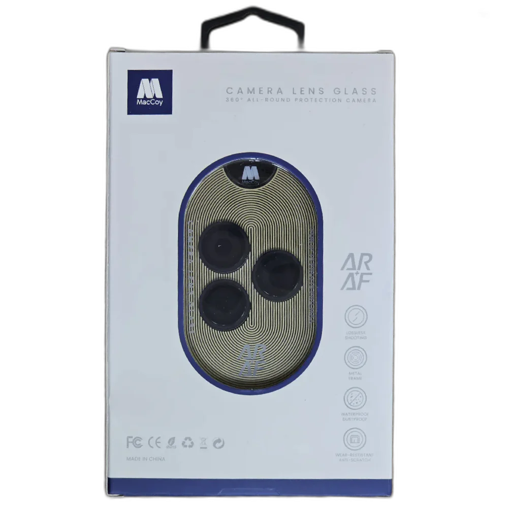 MacCoy Ring Lens Protector with Stencil for iPhone 13 Pro Max