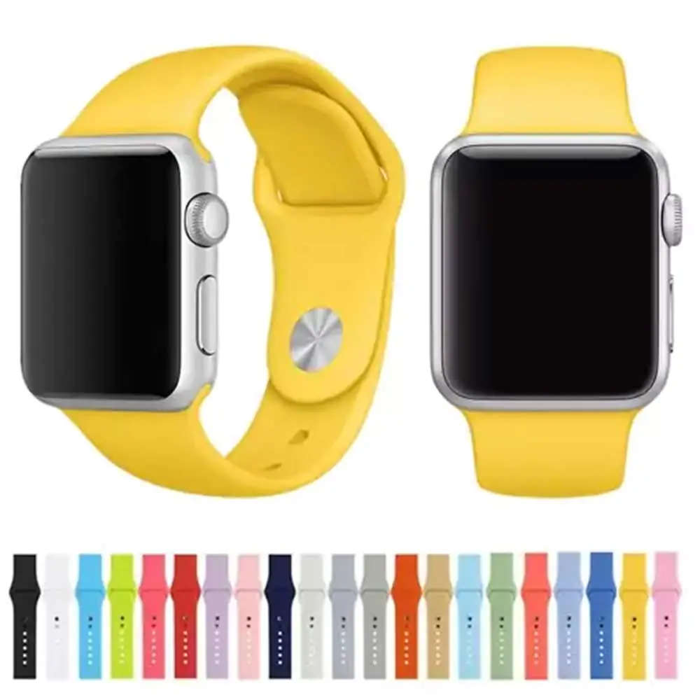 Silicone Band For Apple Watch 42/44/45/49 mm