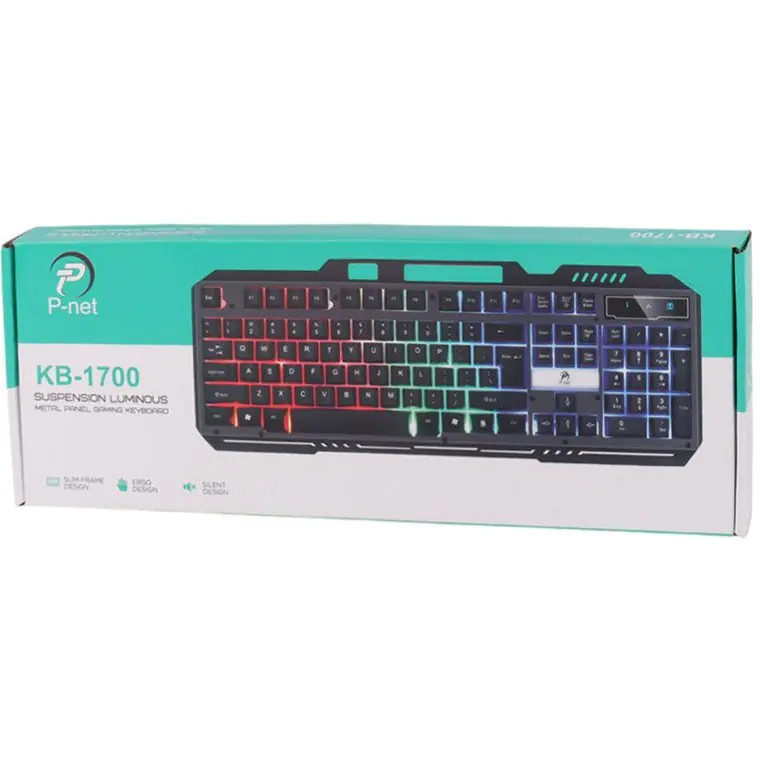 P-net KB-1700 Wired Keyboard