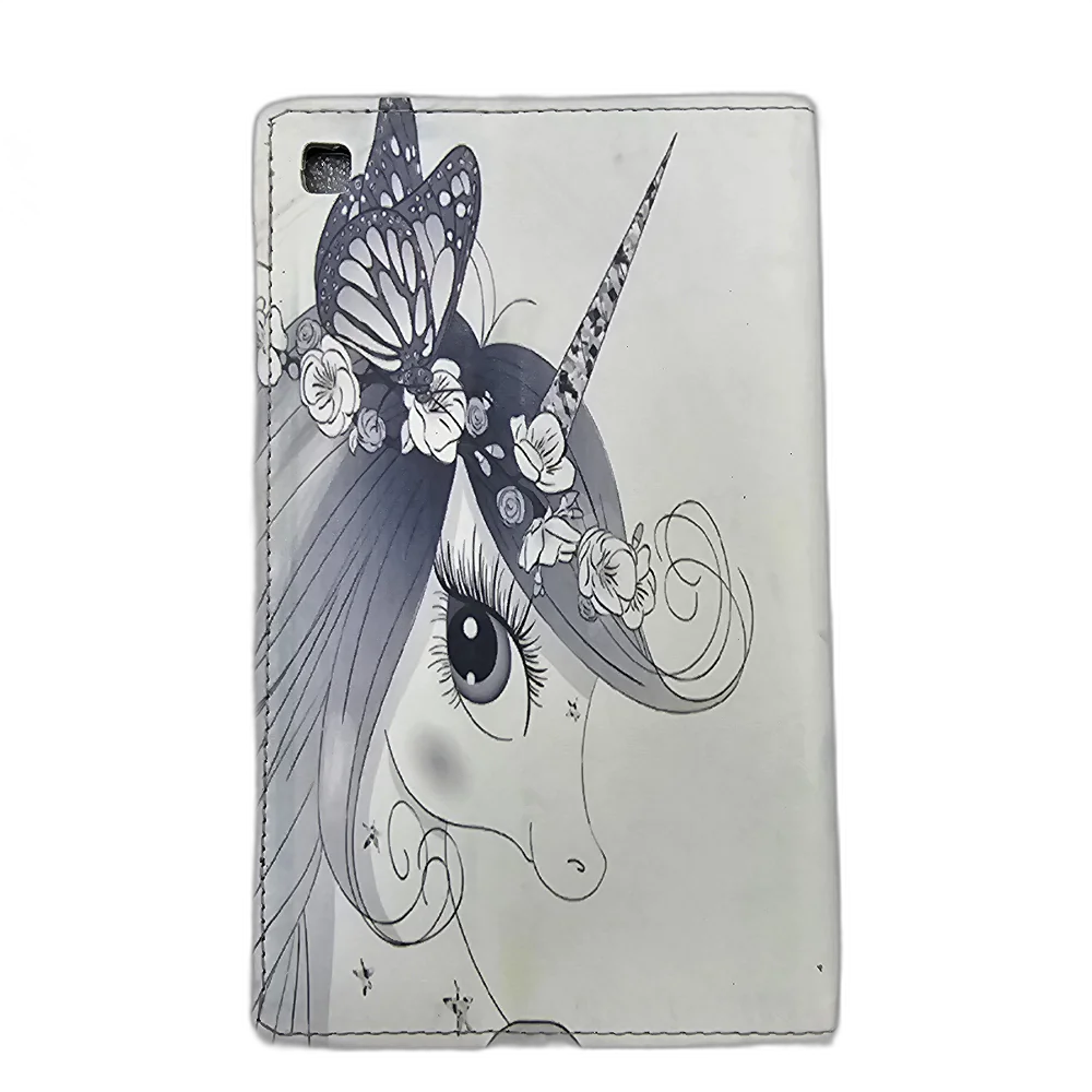 samsung-tab-a7-lite-sm-t225-leather-case-unicorn-design