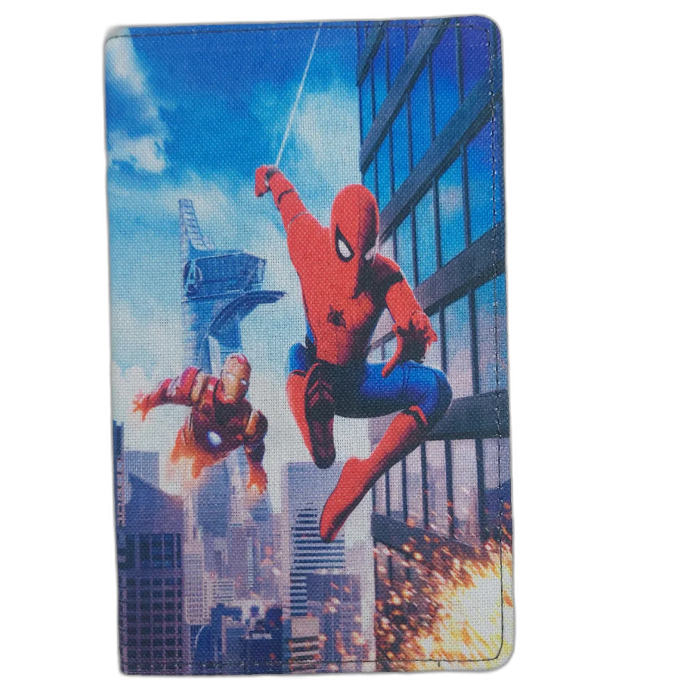 samsung-tab-a7-lite-sm-t225-leather-case-spider-man-design