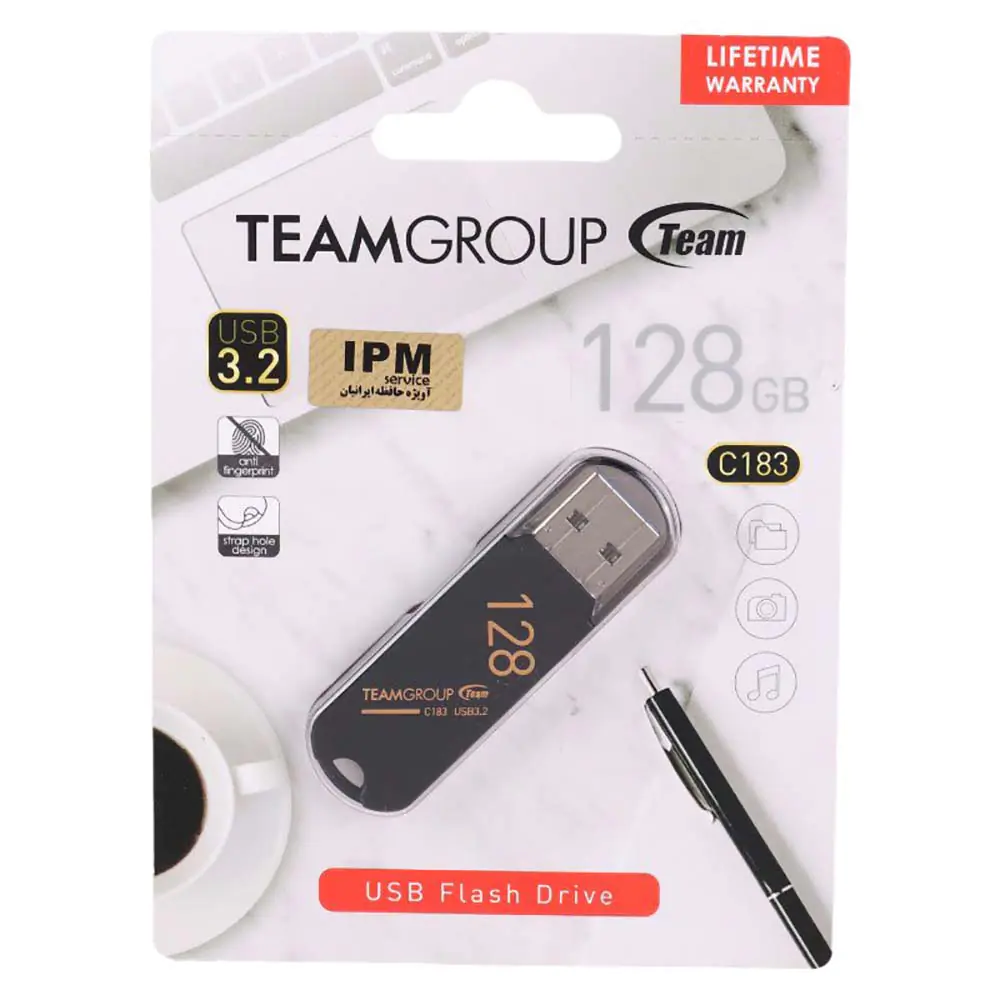 TeamGroup C183 USB3.2 128GB Flash Drive