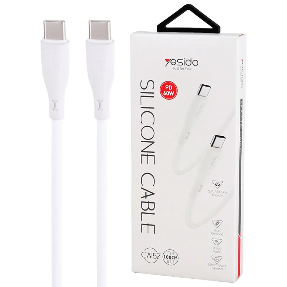 Yesido CA152 Type-C to Type-C PD 60W m Fast Charging Cable