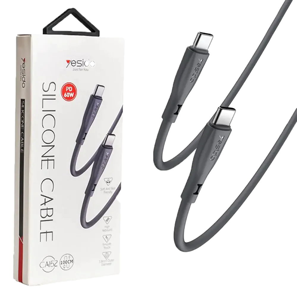 Yesido CA152 Type-C to Type-C PD 60W m Fast Charging Cable