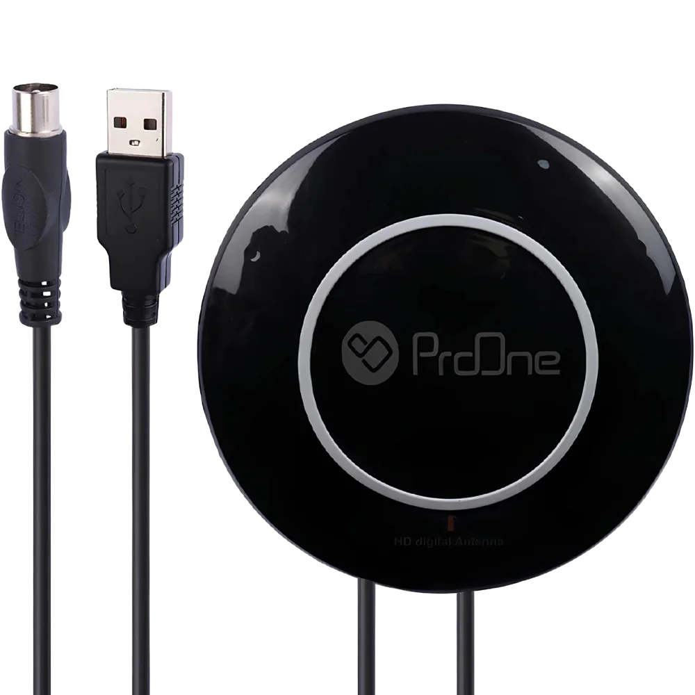 Antenna HD Digital 3m with Adaptor proone PTA205 Black