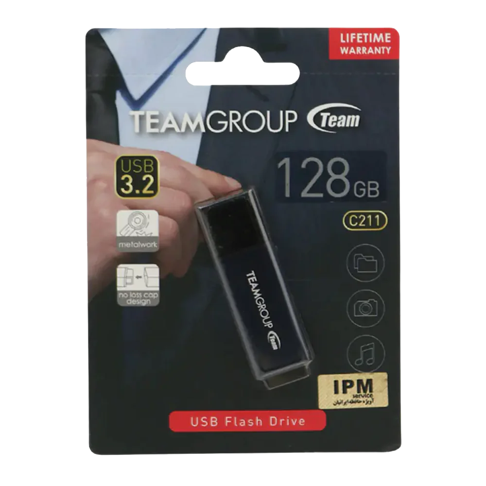 TeamGroup C211 USB3.2 128GB Flash Drive