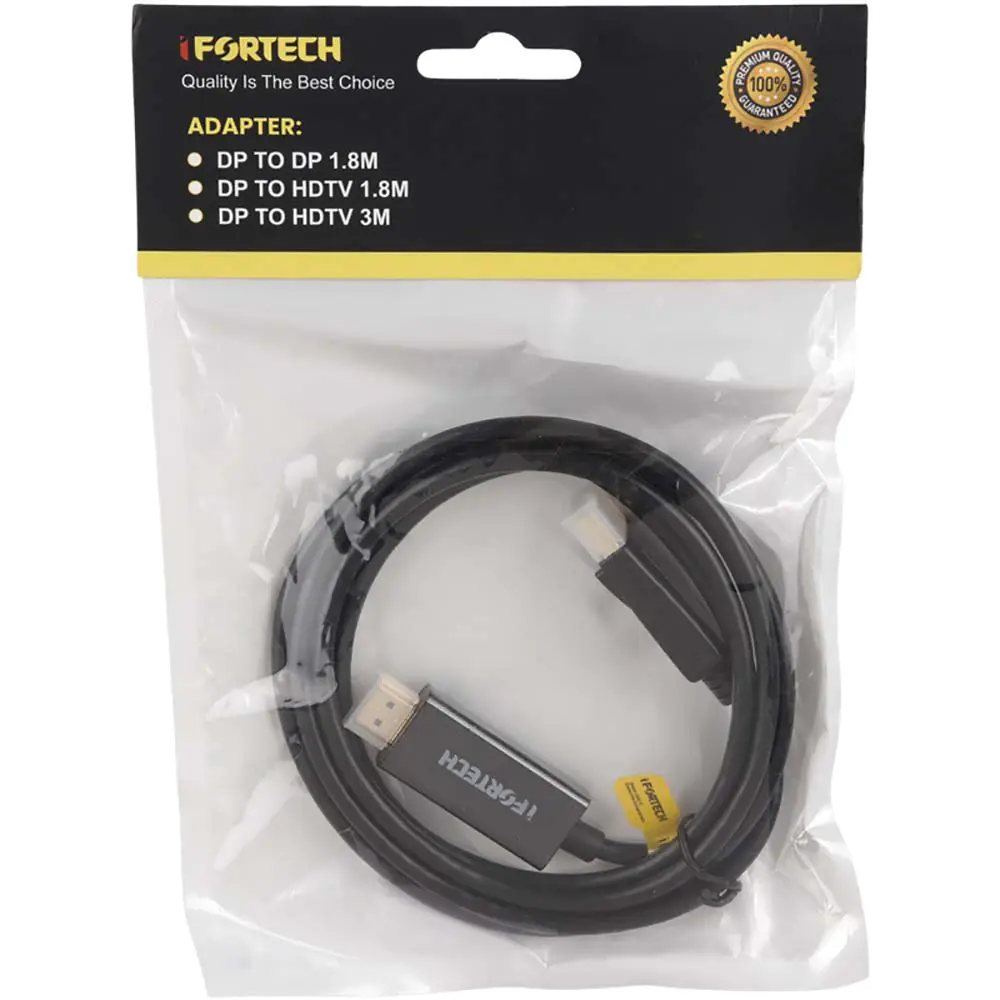 Ifortech Display To HDMI 1.8m Cable