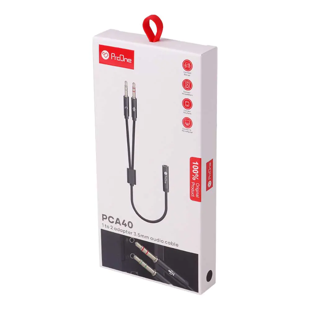 ProOne PCA40 30cm Female to Male Audio Cable