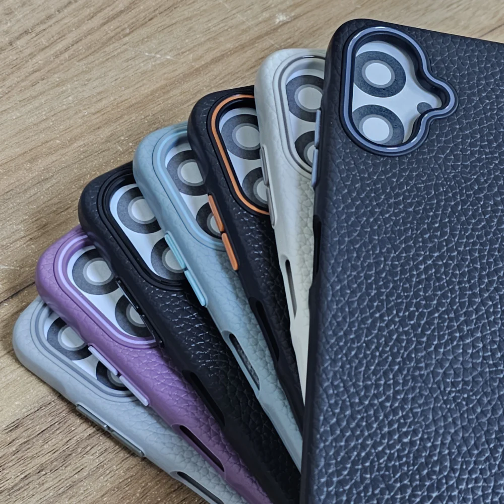 MagSafe leather cover suitable for Apple iPhone 16 Pro model Syndee