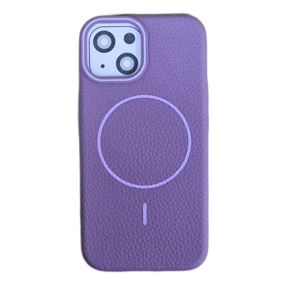 MagSafe leather cover suitable for Apple iPhone 13 model Syndee