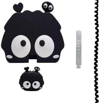 کاور شارژر دیواری 25 وات مدل Eye design به همراه محافظ کابل کاور شارژر دیواری 25 وات مدل Eye design به همراه محافظ کابل
