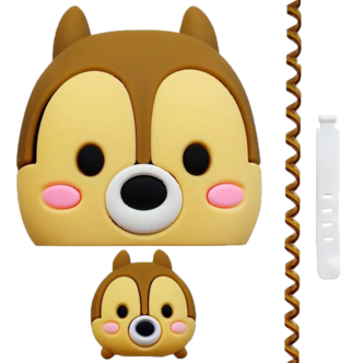 کاور شارژر دیواری 25 وات مدل Squirrel به همراه محافظ کابل کاور شارژر دیواری 25 وات مدل Squirrel به همراه محافظ کابل
