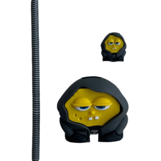 کاور شارژر دیواری 25 وات مدل SpongeBob به همراه محافظ کابل کاور شارژر دیواری 25 وات مدل SpongeBob به همراه محافظ کابل