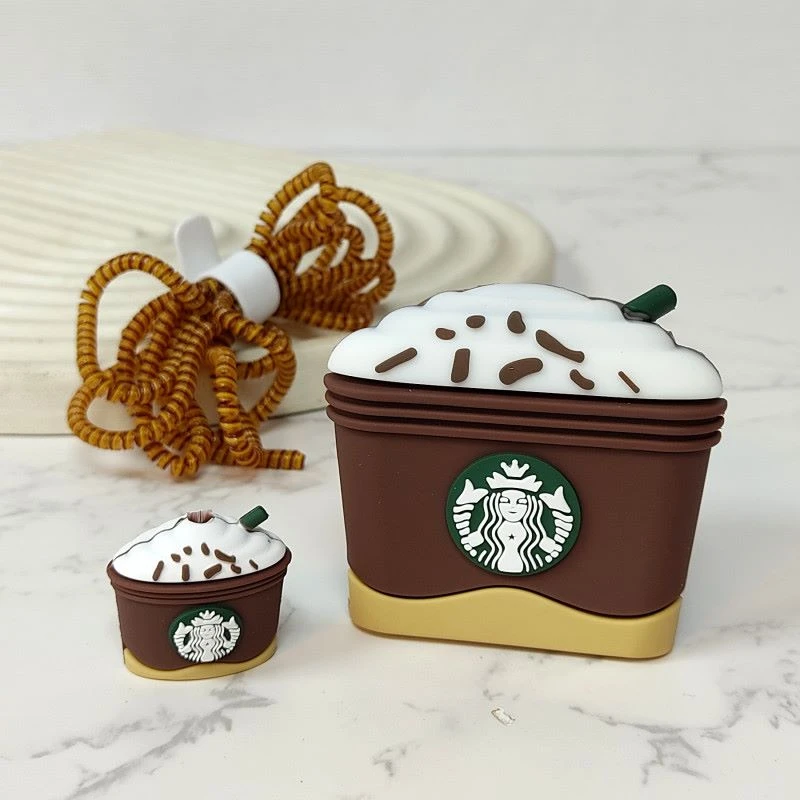 Starbucks design Cover for adapter 20w With cable protector