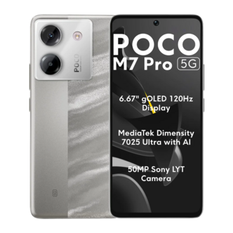 گوشی موبایل شیائومی مدل Poco M7 Pro 5G  ظرفیت 256 گیگابایت و رم 12 گیگابایت