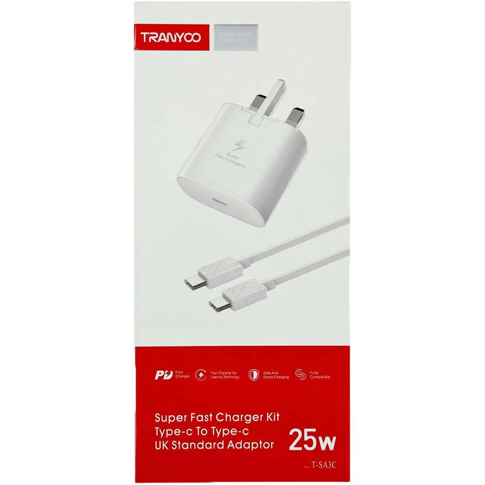 TRANYOO 25W Type-C Charger Model SA3C