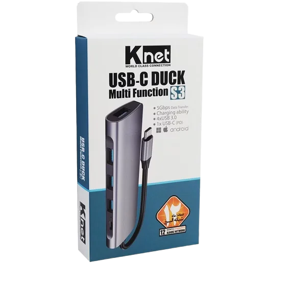K-net K-MFCMS305 Hub Stand Dock Station