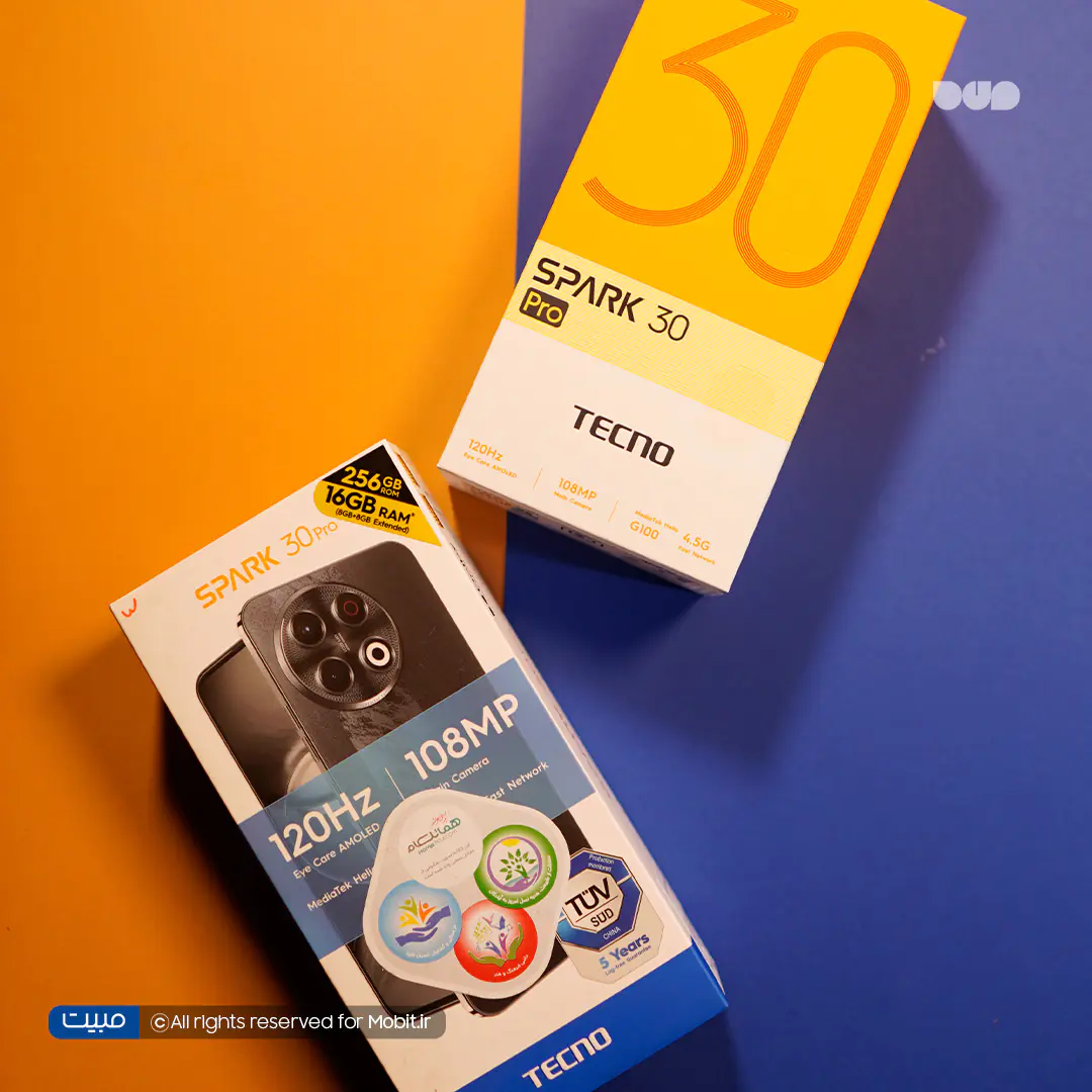 Tecno Spark 30Pro Dual SIM 256GB 8GB Ram Mobile Phone