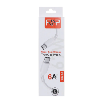 کابل شارژ دو سر Type-C برند FSP مدل C_8