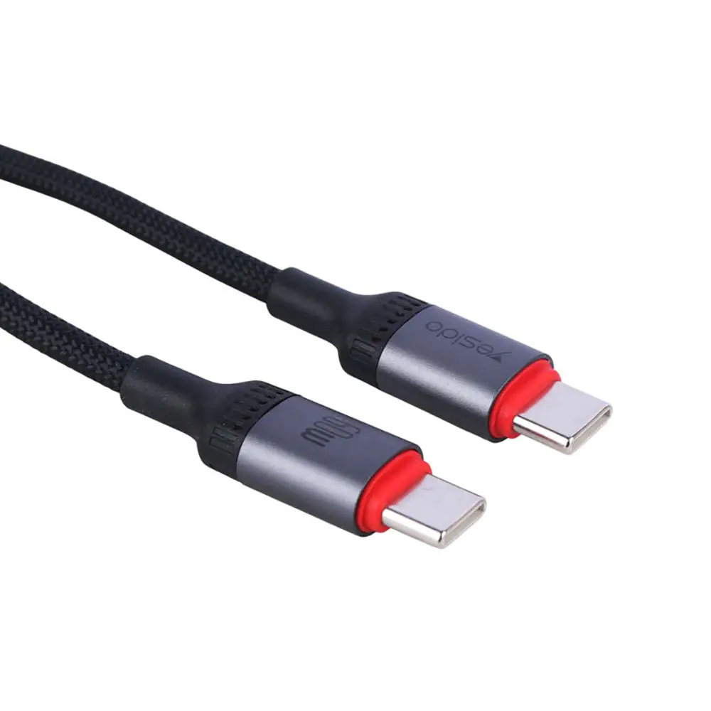 Yesido CA181 Type-C To Type-C PD 3A 60W 1.2m Fast Charging Cable