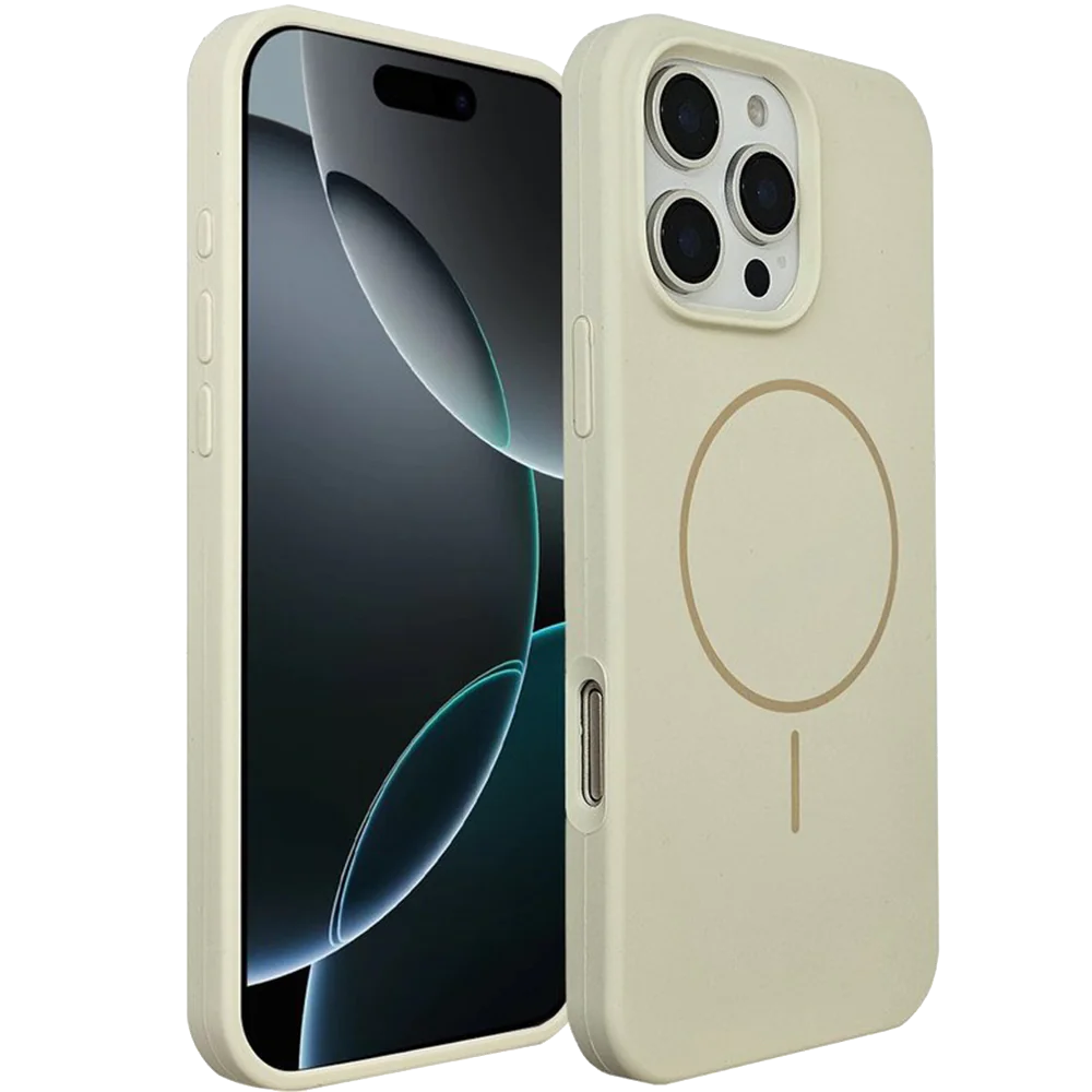 MagSafe design silicone cover for iPhone 16 Pro Max