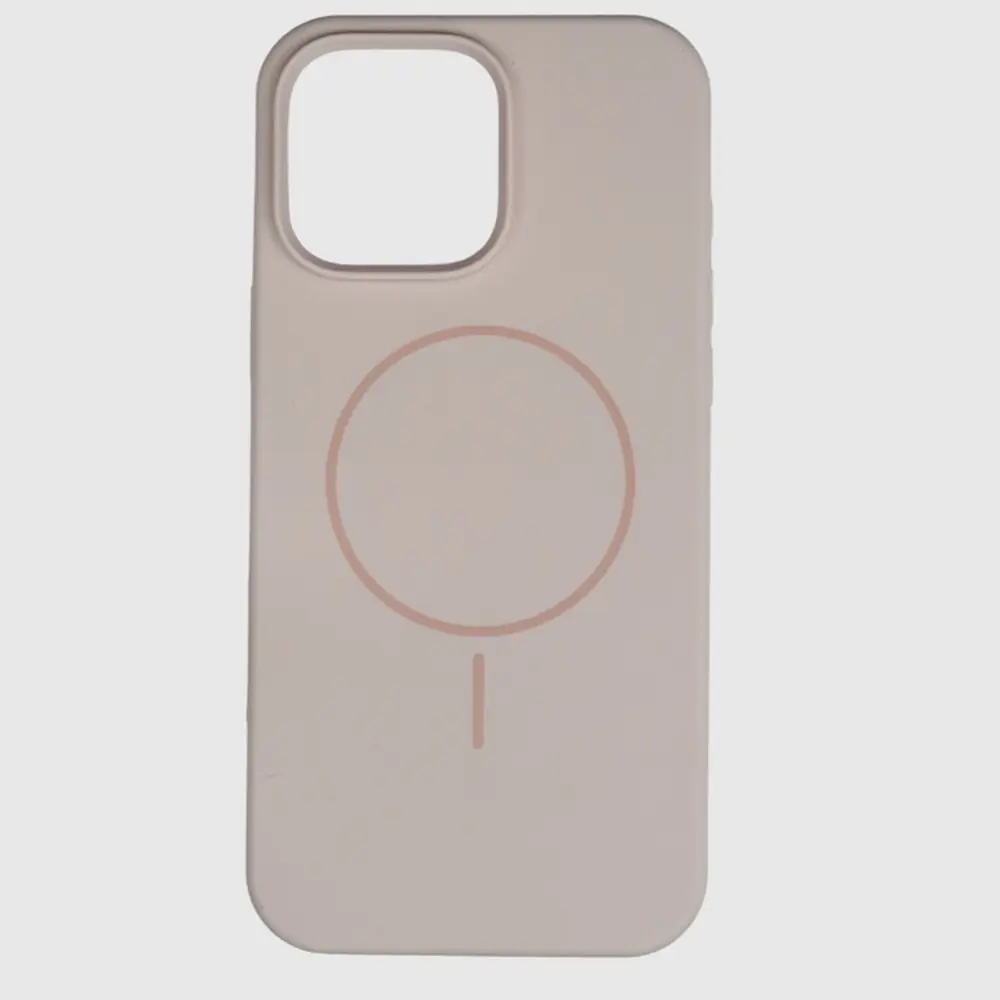 MagSafe design silicone cover for iPhone 16 Pro Max