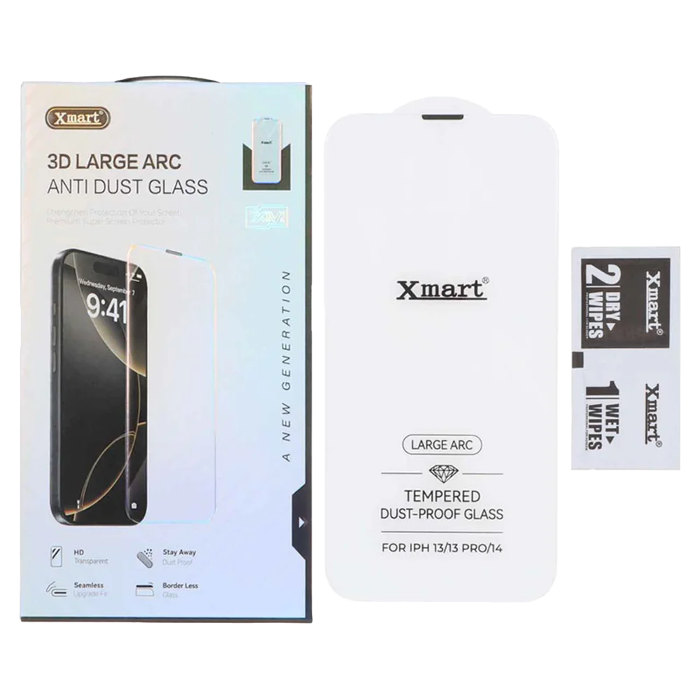 Glass Xmart 3D Large Arc for Apple iPhone 13/13Pro/14