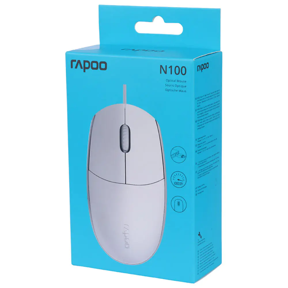 Rapoo N100 Wired Mouse